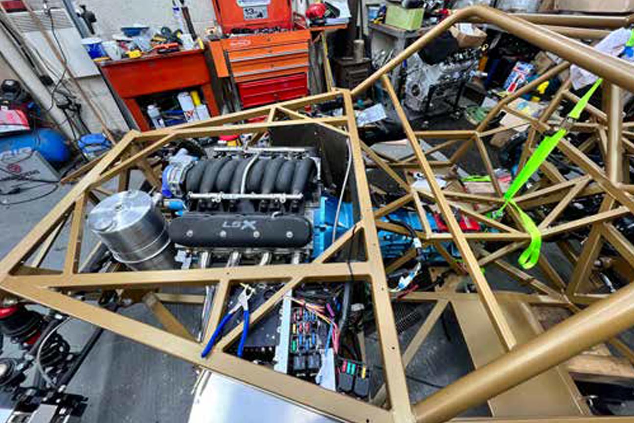 Daytona Coupe Engine & Gearbox
